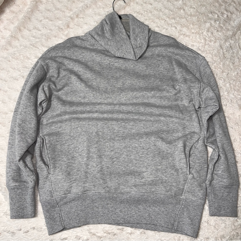 Aerie oversized turtleneck sweatshirt (grey small)